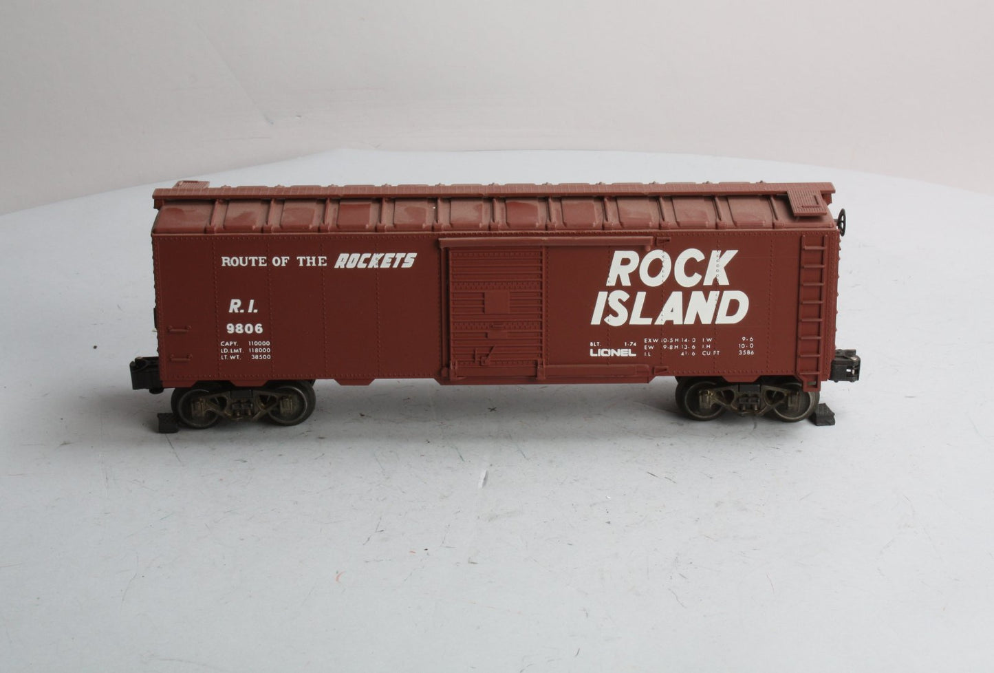 Lionel 6-9806 O Gauge Rock Island Boxcar #9806 EX/Box