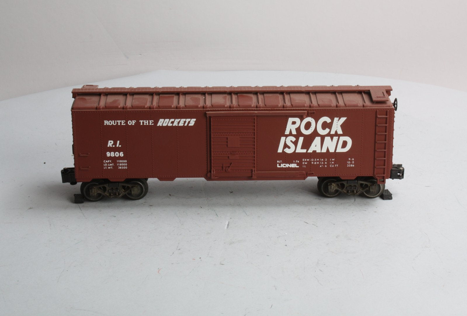 Lionel 6-9806 O Gauge Rock Island Boxcar #9806 EX/Box