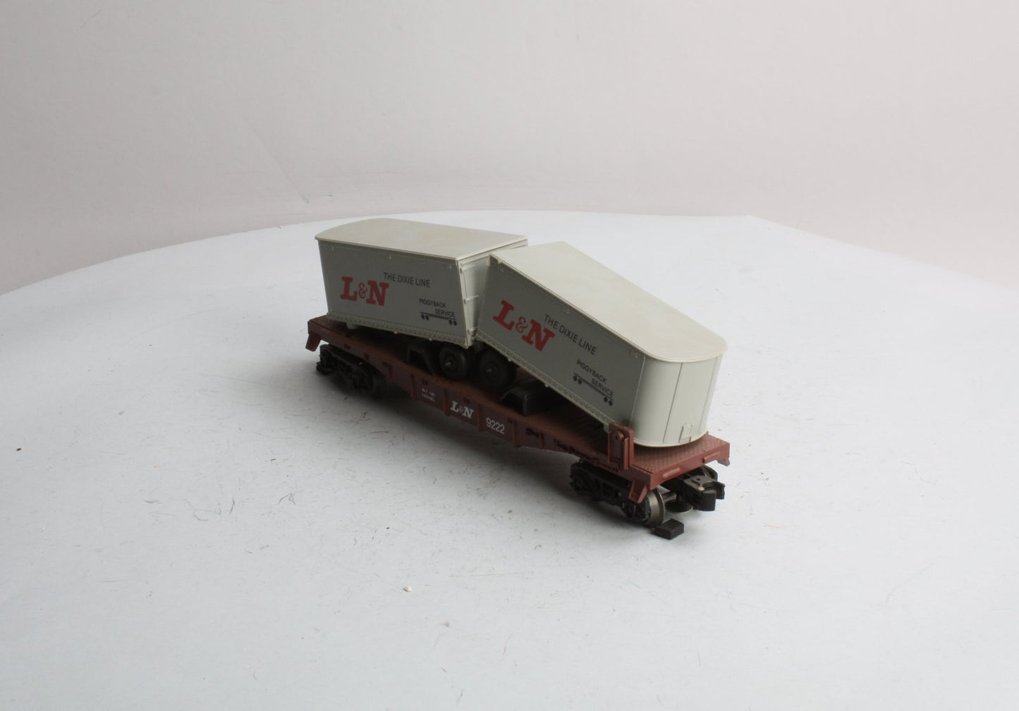 Lionel 6-9222 O Gauge Louisville and Nashville Flatcar with Vans LN/Box