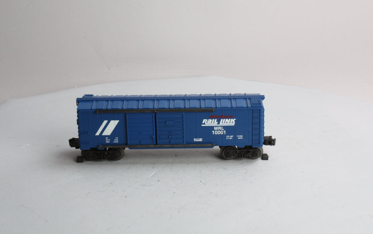 Lionel 6-19251 O Gauge Montana Rail Link Double Door Boxcar #1001 LN/Box