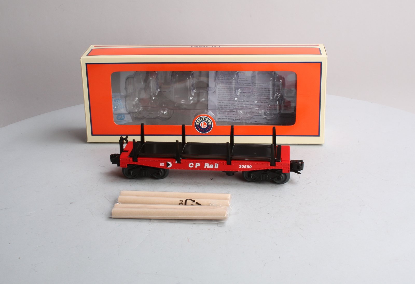Lionel 6-37044 CP Rail Log Dump Car