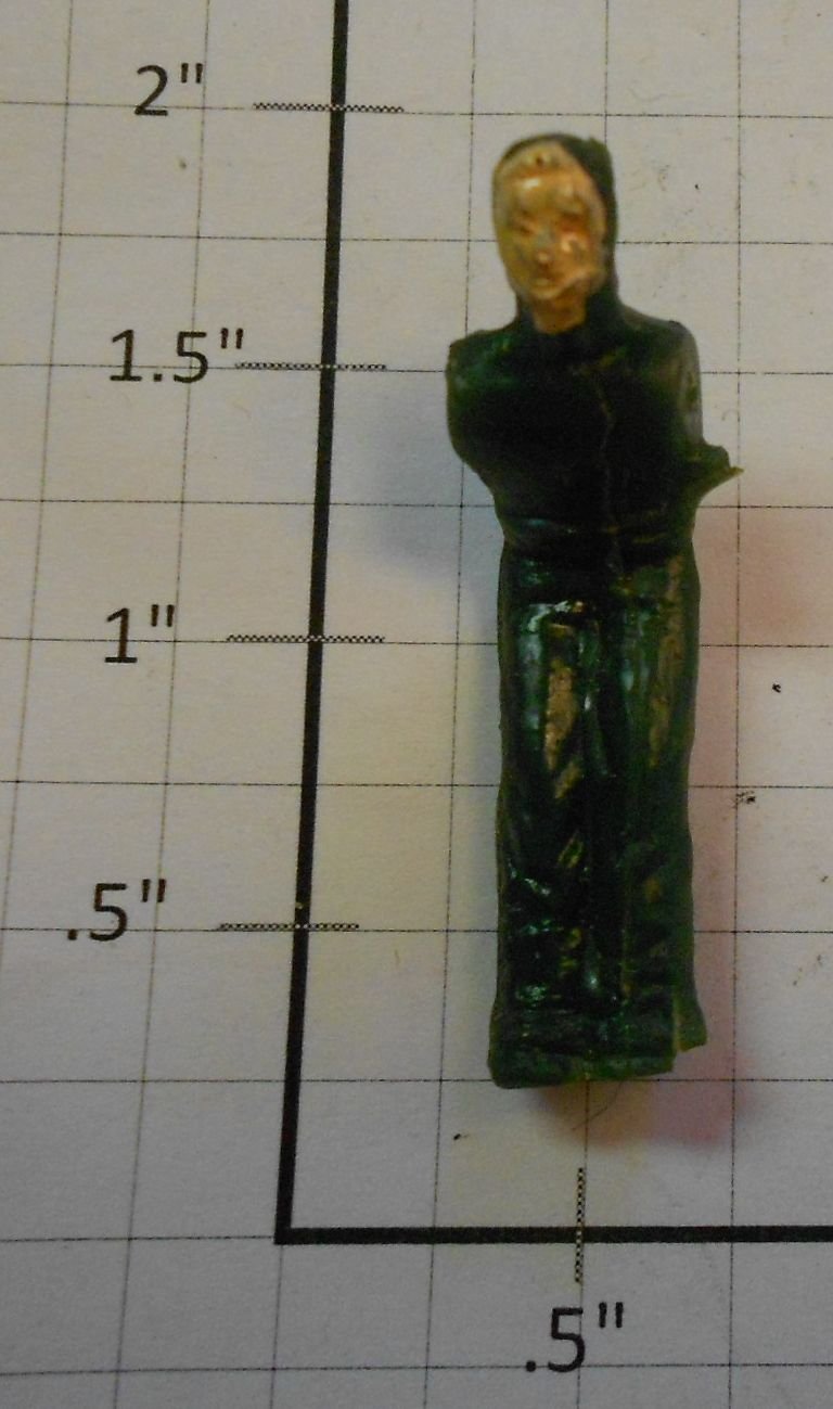 Lionel 352-6 Iceman Green Figure/No Paddle