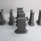 MTH 40-1134 O FasTrack Elevated Trestle Set (Set of 8) LN/Box