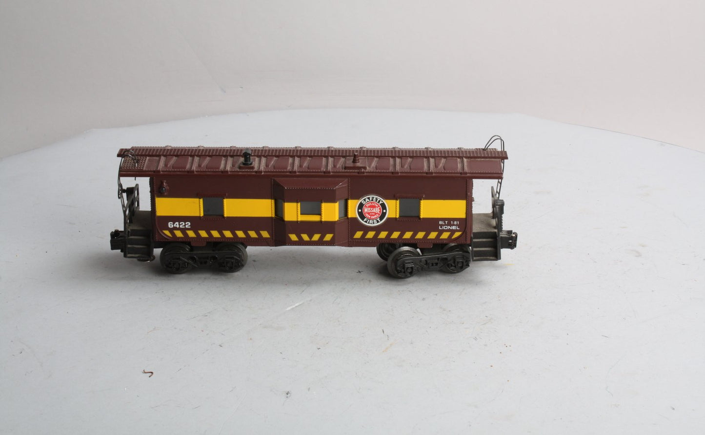 Lionel 6-6422 O Gauge Duluth Missabe Illuminated Bay Window Caboose LN/Box