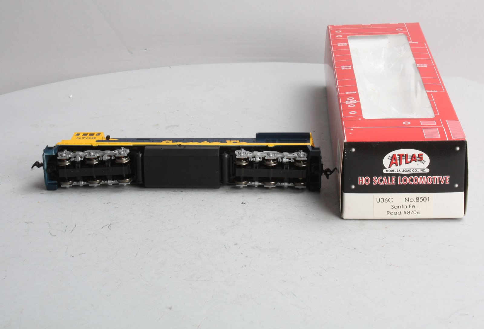 Atlas 8501 HO Santa Fe U36C Diesel Locomotive #8706