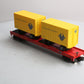 MTH 20-98108 O Gauge Delaware and Hudson Flatcar with 20' Trailers LN/Box