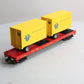 MTH 20-98108 O Gauge Delaware and Hudson Flatcar with 20' Trailers LN/Box