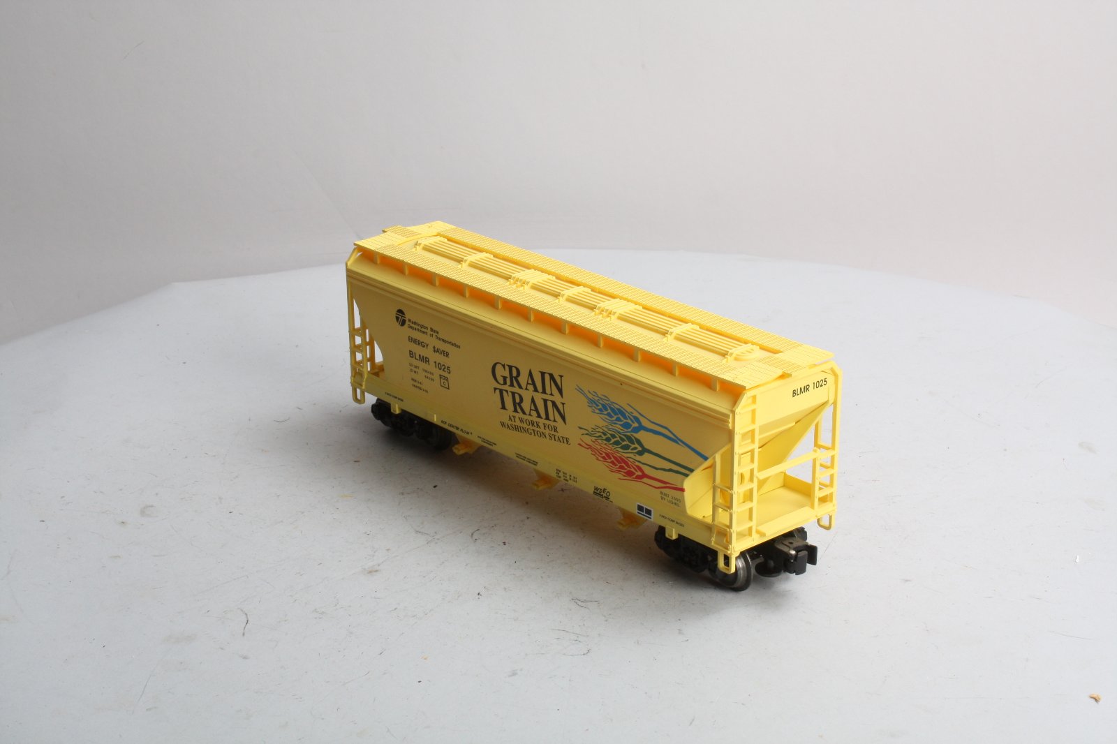 Lionel 6-17139 O Gauge Grain Train 3-Bay Covered Hopper Car #1025 LN/Box
