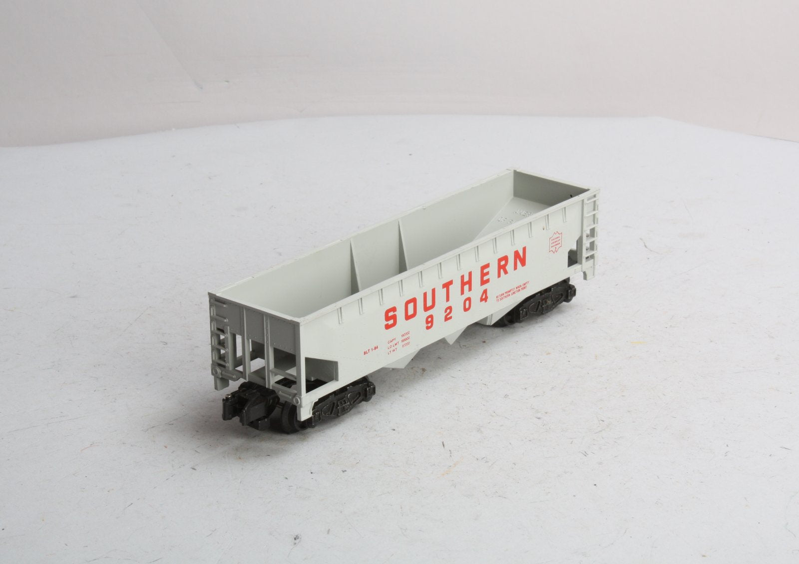 American Flyer 4-9204 S Gauge Southern Hopper Car #9204 LN/Box