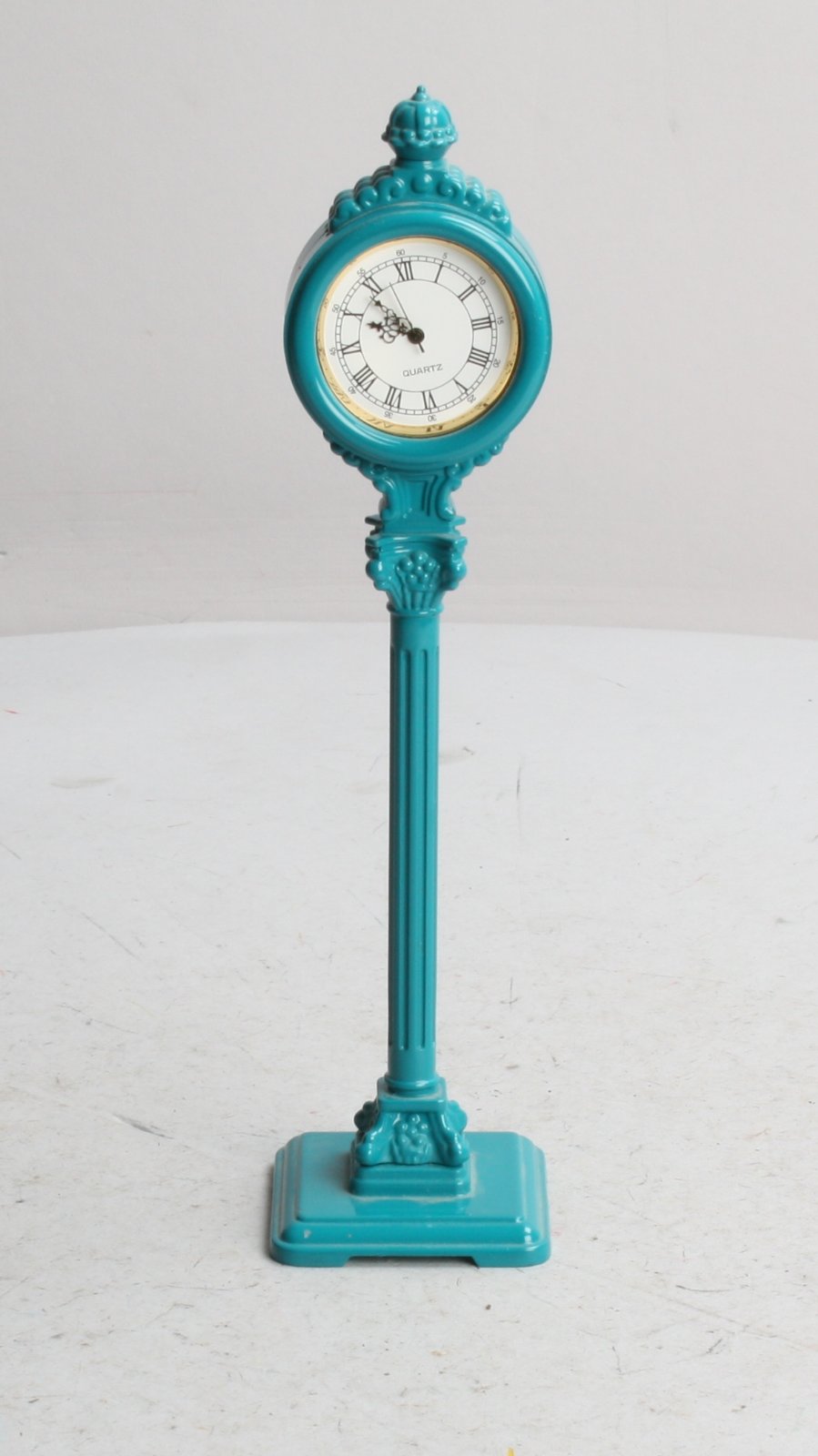 MTH 30-1085 O Scale Comet Blue Diecast Operating Street Clock LN/Box