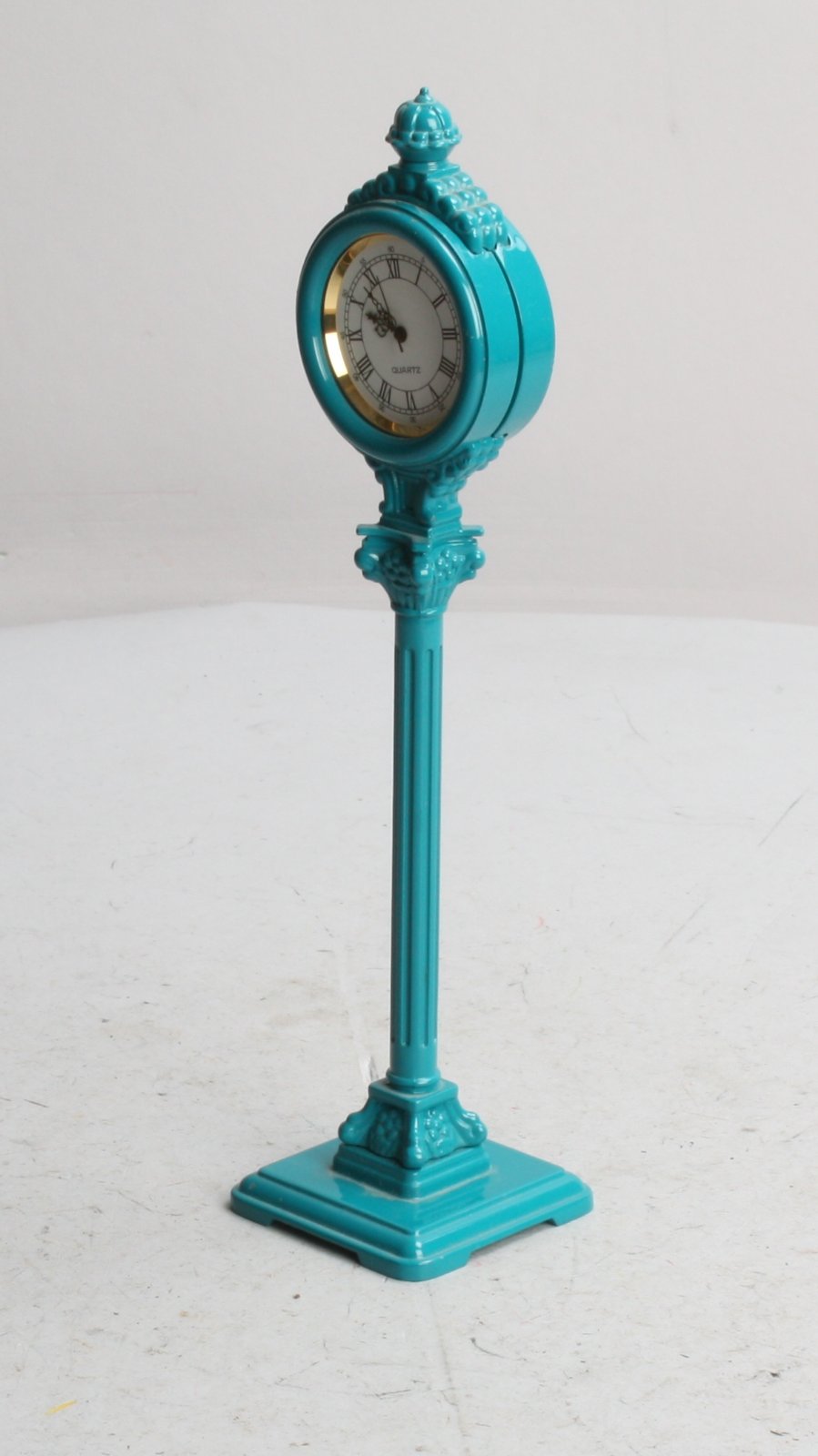 MTH 30-1085 O Scale Comet Blue Diecast Operating Street Clock LN/Box