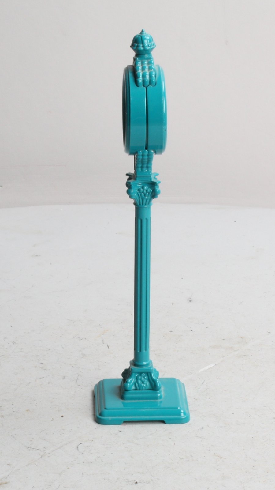 MTH 30-1085 O Scale Comet Blue Diecast Operating Street Clock LN/Box
