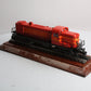 Lionel 6-18554 O Gauge GM&O RS-3 Diesel Locomotive #721 with Display Case MT/Box