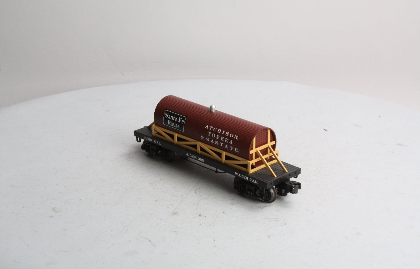 MTH 30-4157B O Gauge Atchison Topeka Santa Fe 19th Century Tank Car #308 LN/Box