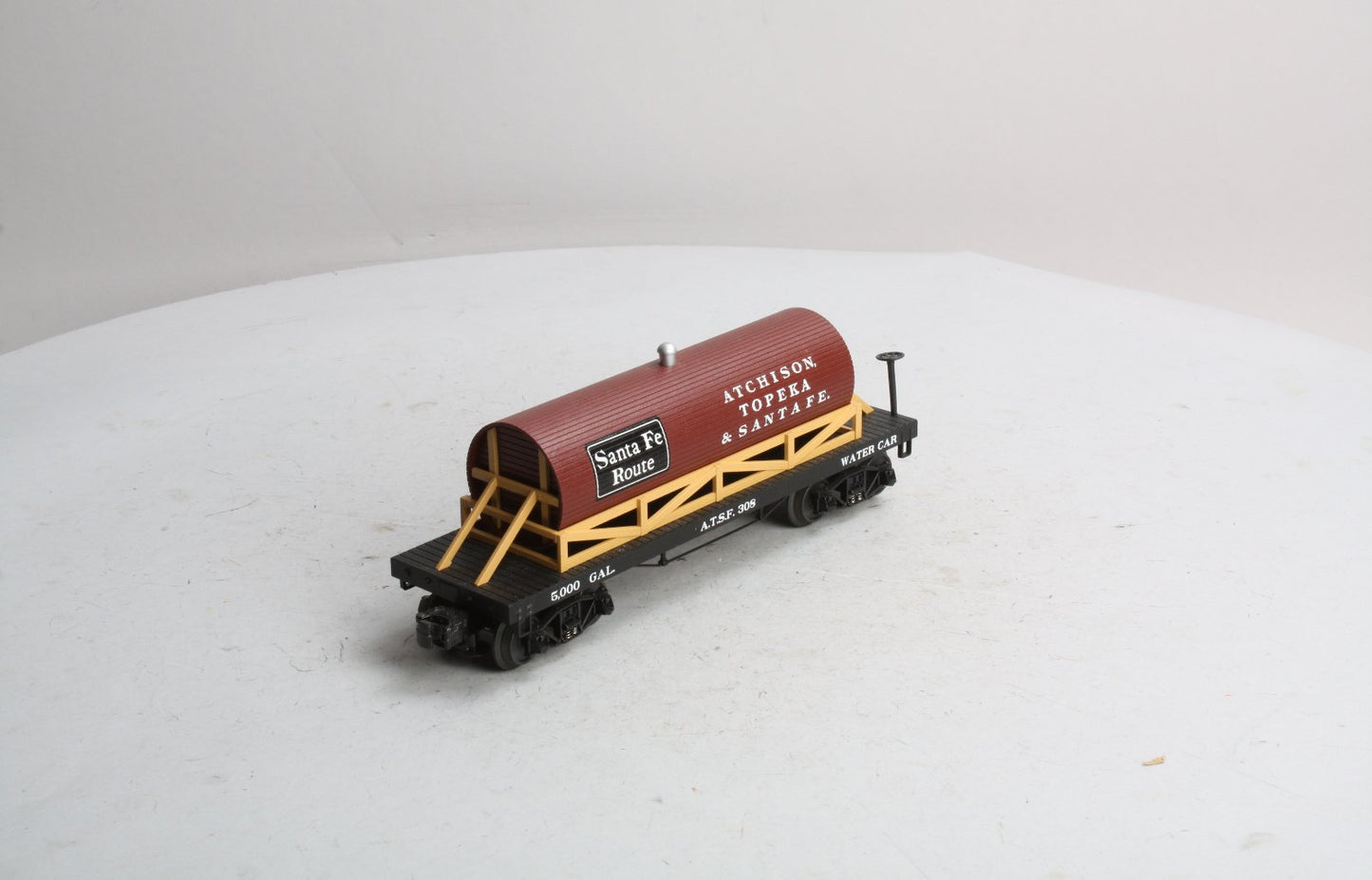 MTH 30-4157B O Gauge Atchison Topeka Santa Fe 19th Century Tank Car #308 LN/Box
