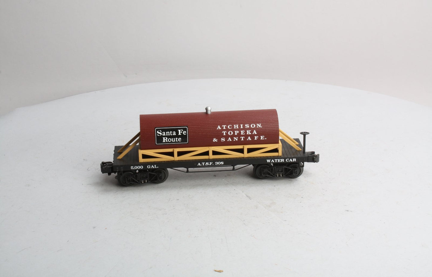 MTH 30-4157B O Gauge Atchison Topeka Santa Fe 19th Century Tank Car #308 LN/Box