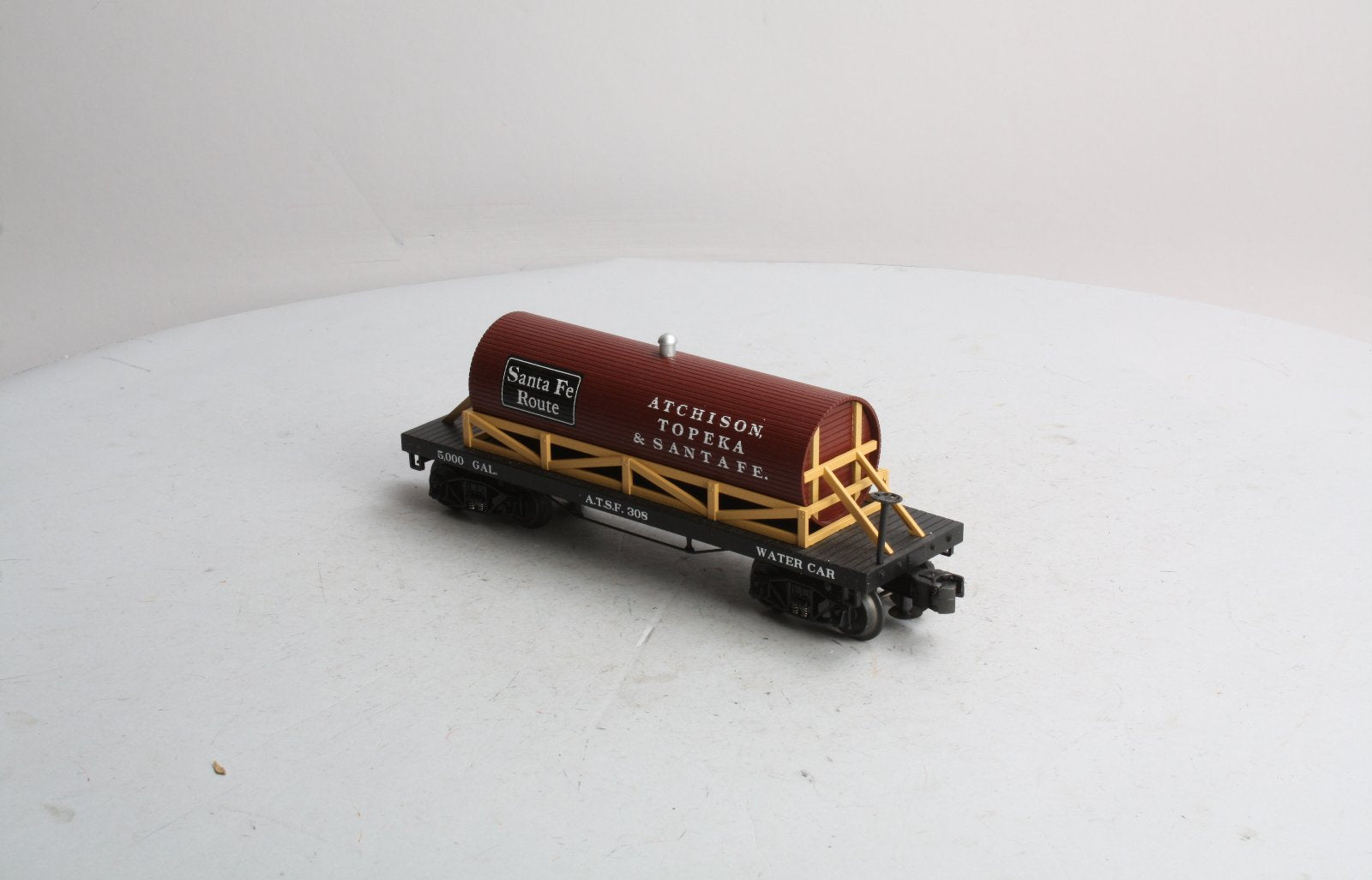 MTH 30-4157B O Gauge Atchison Topeka Santa Fe 19th Century Tank Car #308 LN/Box