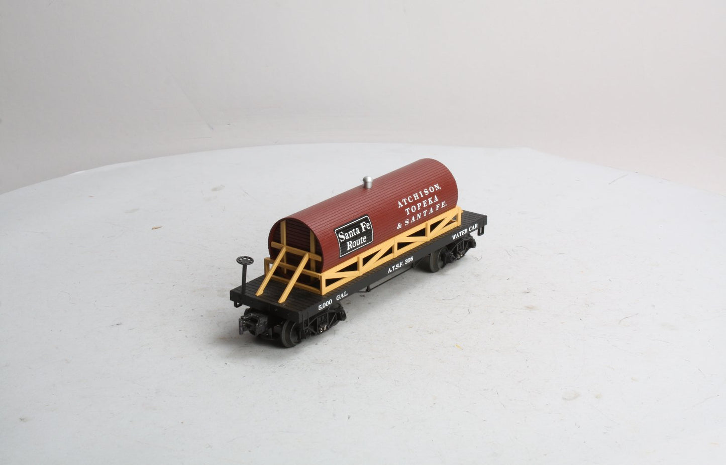 MTH 30-4157B O Gauge Atchison Topeka Santa Fe 19th Century Tank Car #308 LN/Box
