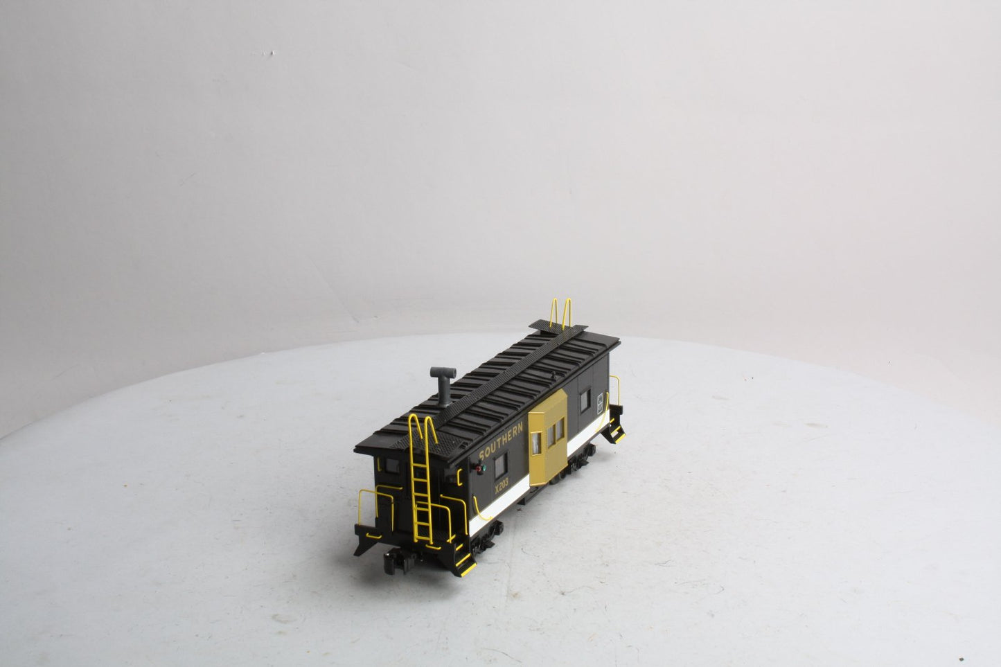 Lionel K-Line 6-22671 O Gauge Southern Bay Window Smoking Caboose Car #203