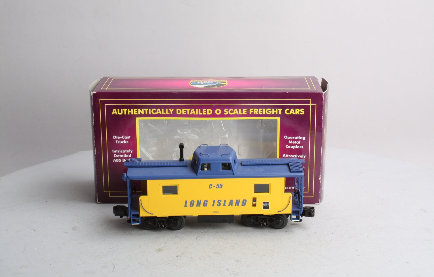 MTH 20-91178 O Gauge Long Island N-8 Caboose #C-55 LN/Box
