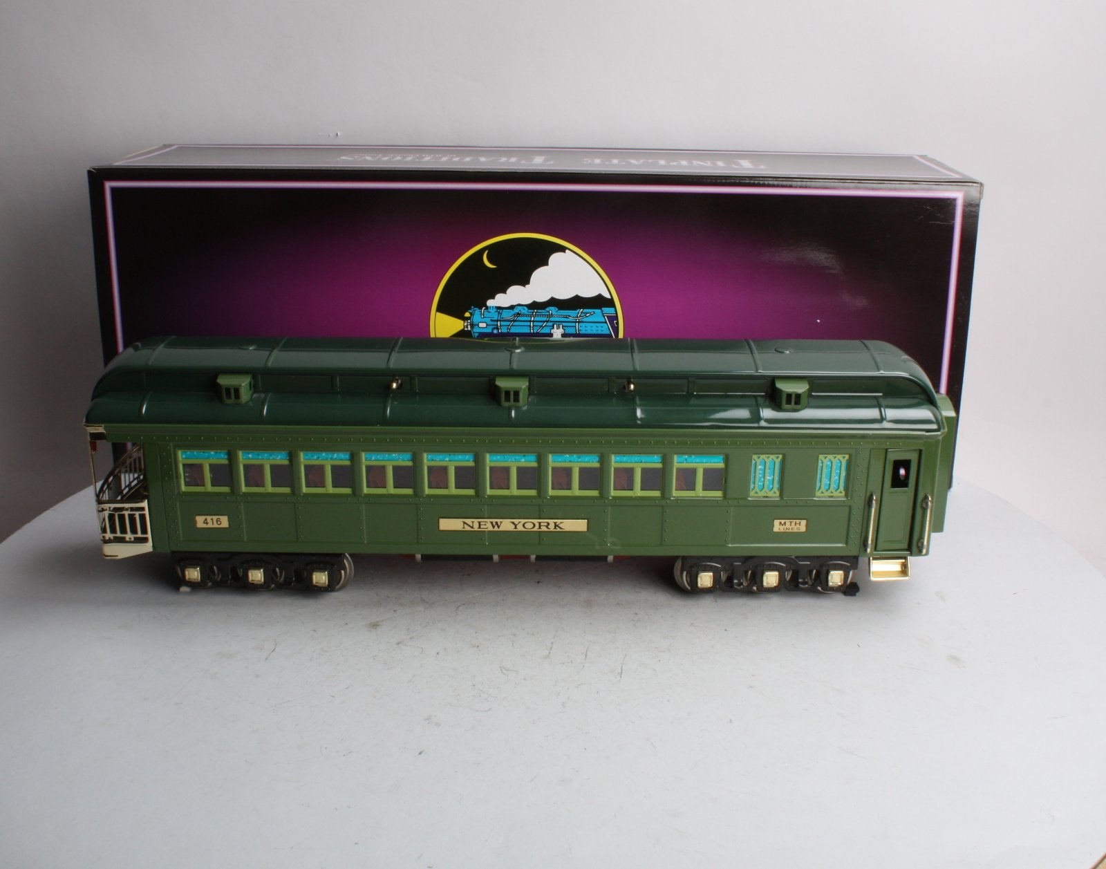 MTH 10-1078D Standard Gauge New York State Observation Car #416 NIB