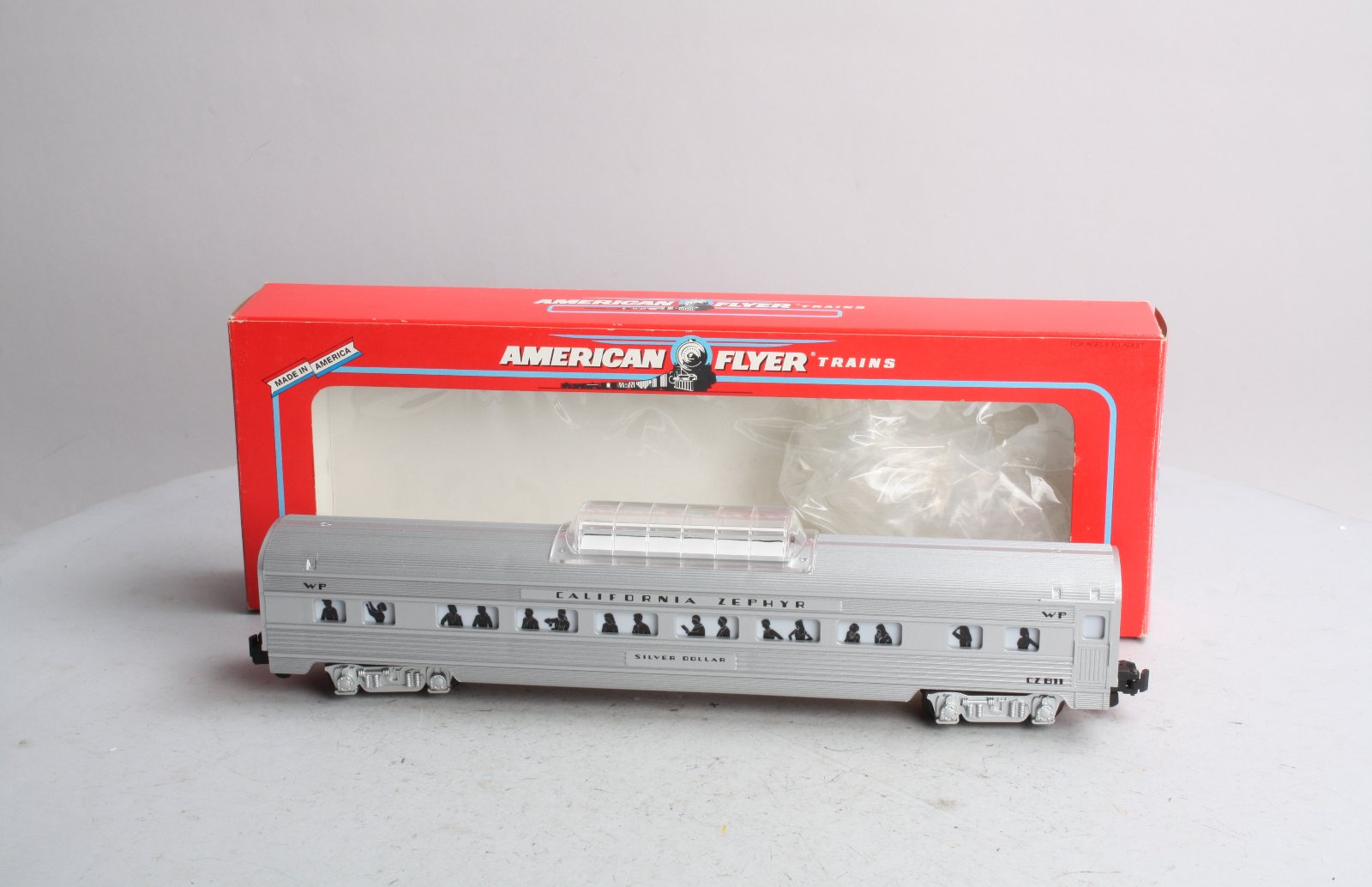 American Flyer 6-48930 S Western Pacific California Zephyr Vista Dome Car NIB