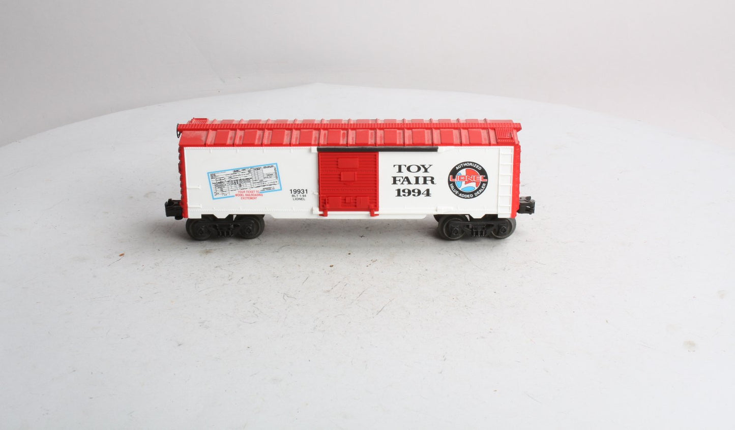 Lionel 6-19931 O Gauge 1994 Toy Fair Boxcar LN