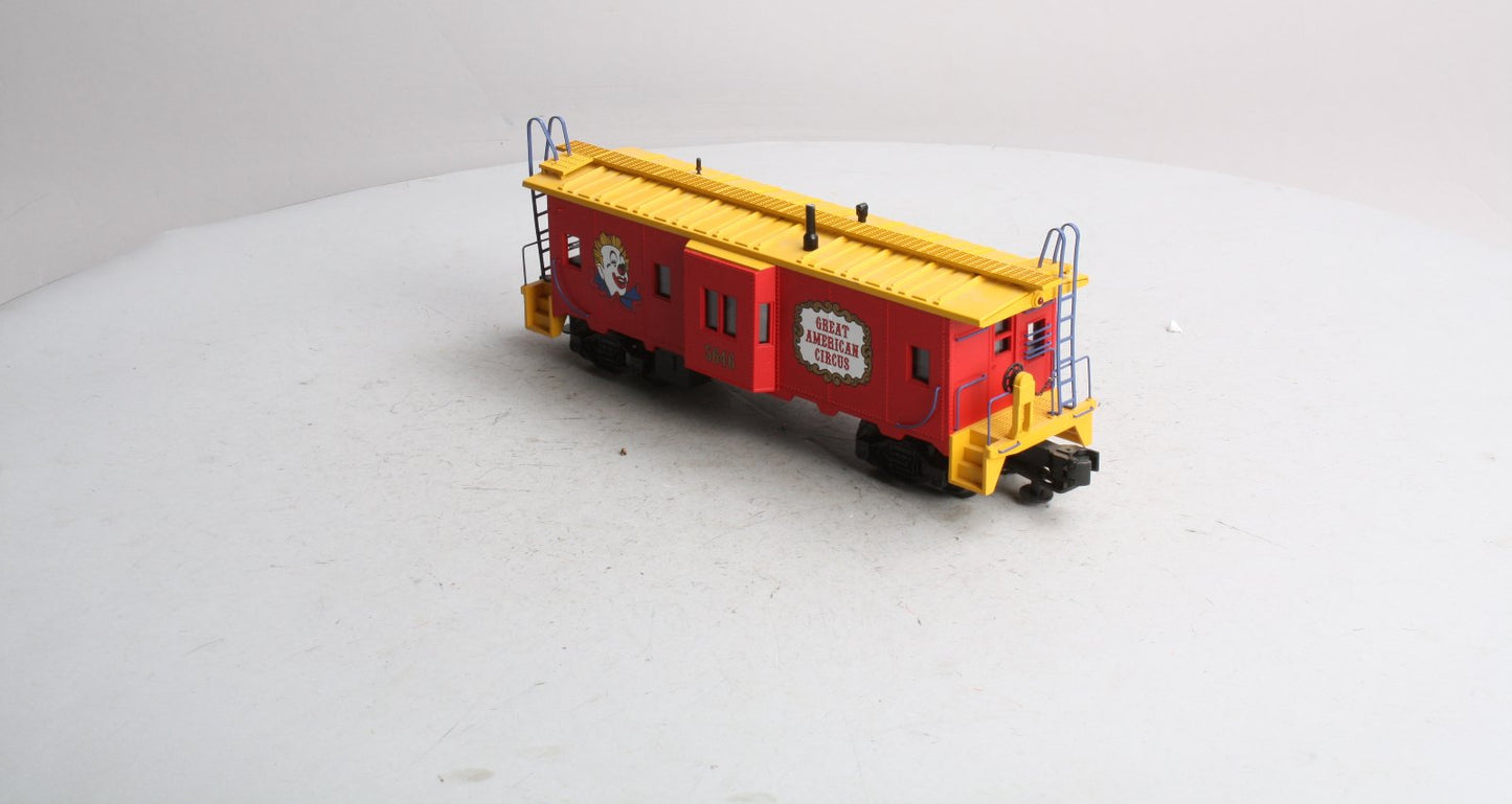 MTH 30-7755 Circus Bay Window Illuminated Caboose #5646 NIB