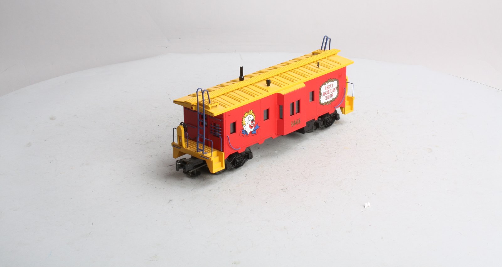 MTH 30-7755 Circus Bay Window Illuminated Caboose #5646 NIB