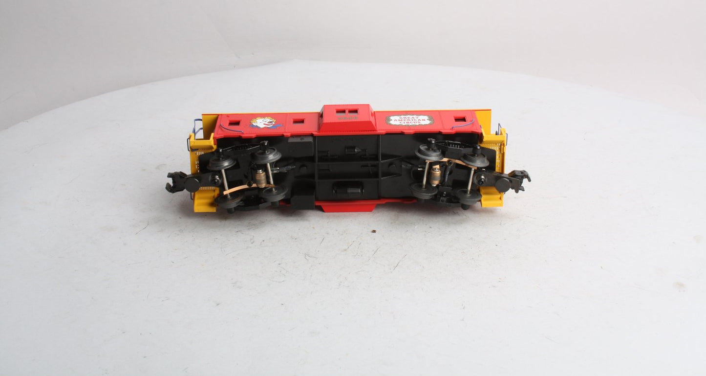 MTH 30-7755 Circus Bay Window Illuminated Caboose #5646 NIB