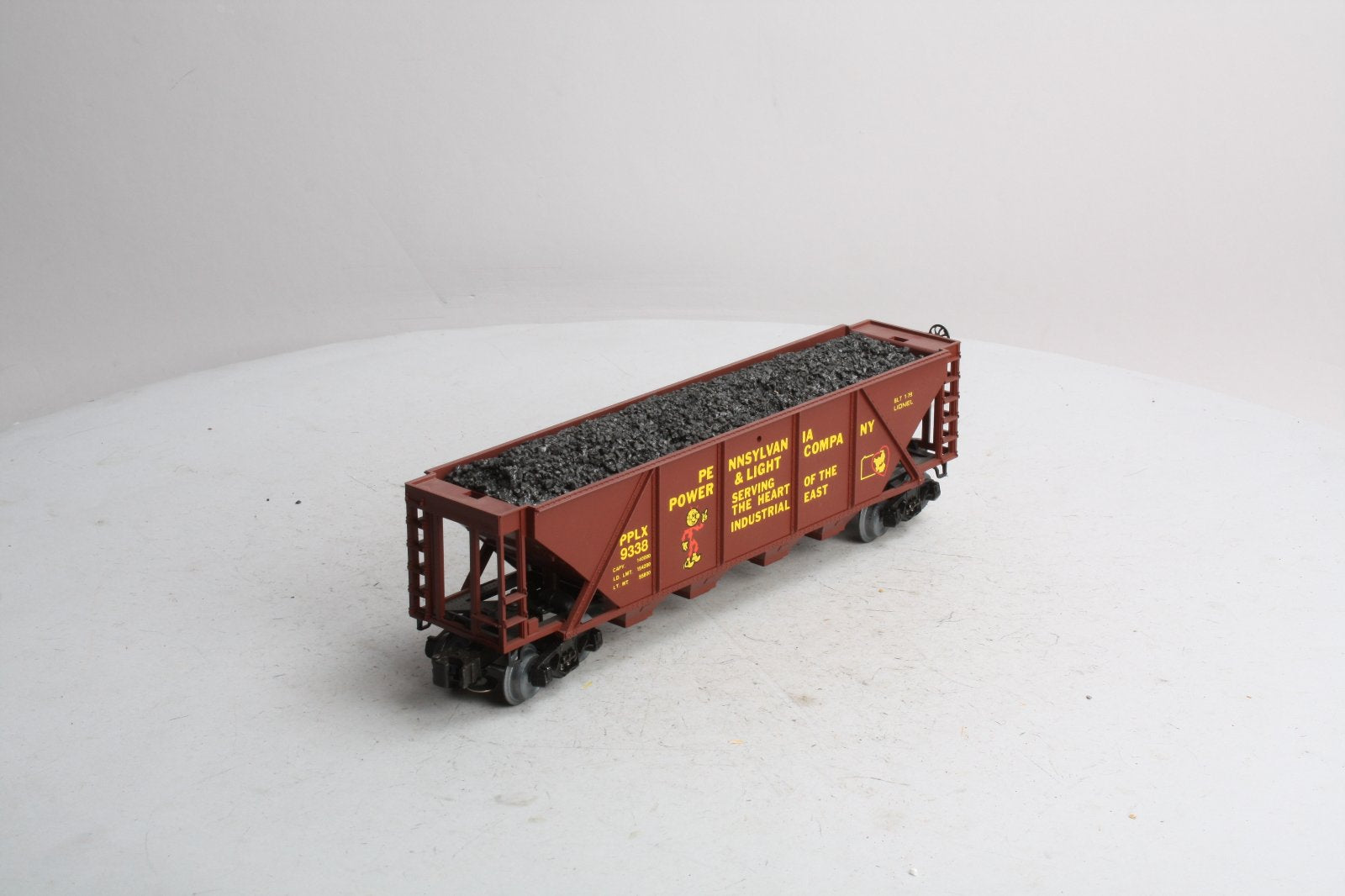 Lionel 6-9338 Pennsylvania Power Quad Hopper with Coal Load LN/Box