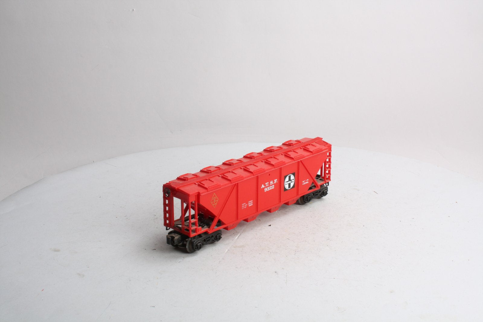 Lionel 6-9322 O Gauge Famous American Railroad Series AT&SF 4-Bay Hopper NIB