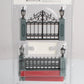 Lemax 54303 Lighted Wrought Iron Fence 4.5 V (Set of 5)