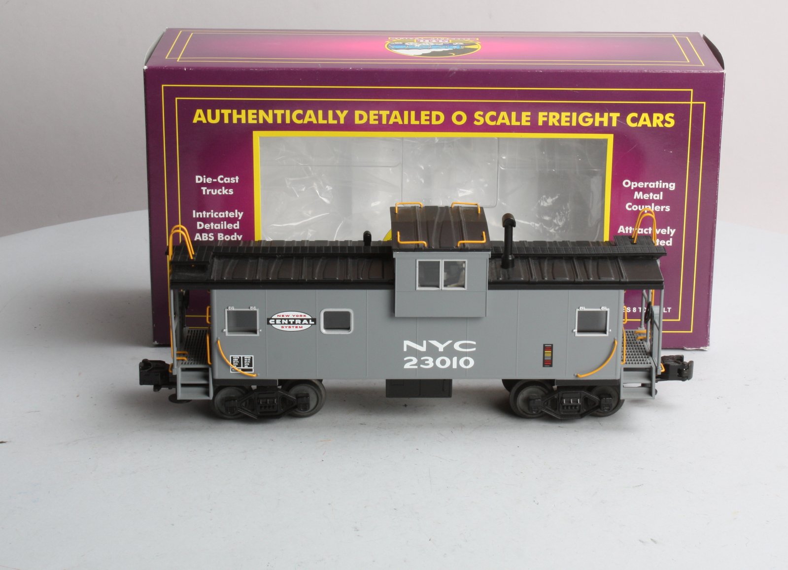 MTH 20-91076 O Gauge New York Central Extended Vision Caboose #23010 LN/Box