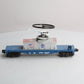 MTH 30-7940 O Gauge NASA Flatcar w/ Operating Helicopter LN/Box