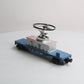 MTH 30-7940 O Gauge NASA Flatcar w/ Operating Helicopter LN/Box