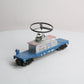 MTH 30-7940 O Gauge NASA Flatcar w/ Operating Helicopter LN/Box