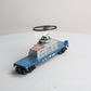 MTH 30-7940 O Gauge NASA Flatcar w/ Operating Helicopter LN/Box