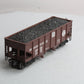 K-Line K6253-1891 O Gauge Pennsylvania RR Diecast Ribbed 2-Bay Hopper #220393 LN/Box