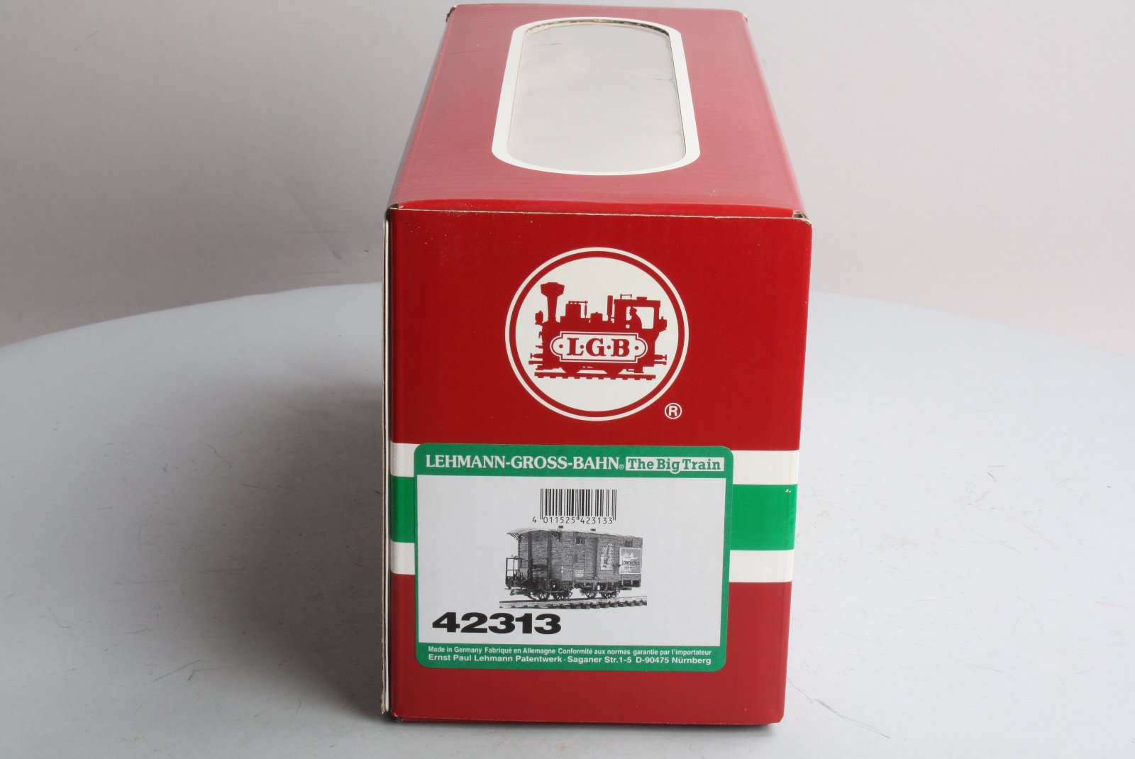 LGB 42313 G Scale Lowenbrau Ice Beer Car LN/Box