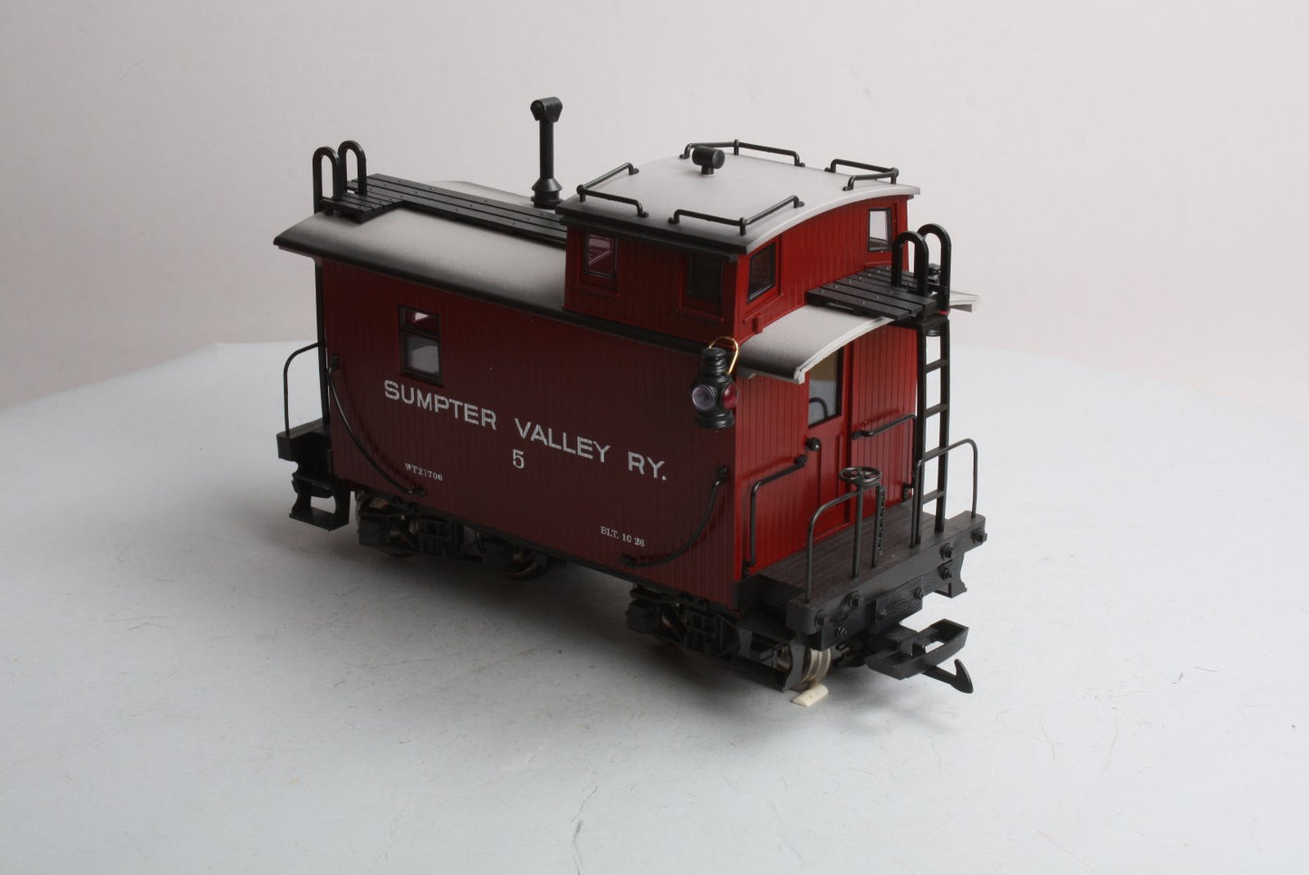 LGB 46659 G Scale Sumpter Valley Railway Caboose #5 (Metal Wheels) LN/Box