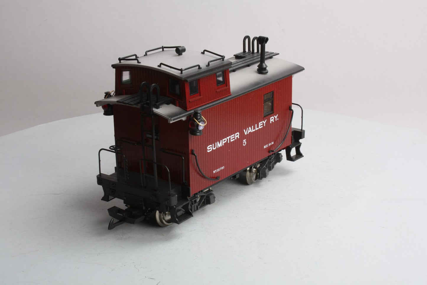 LGB 46659 G Scale Sumpter Valley Railway Caboose #5 (Metal Wheels) LN/Box