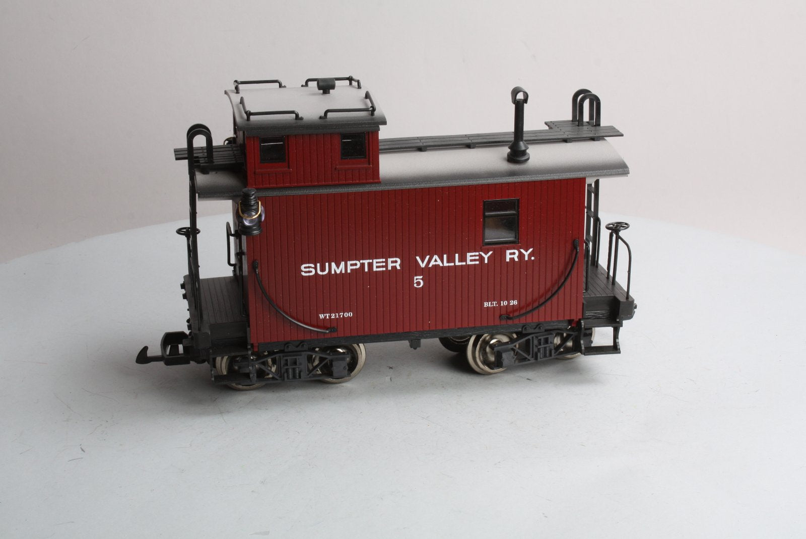 LGB 46659 G Scale Sumpter Valley Railway Caboose #5 (Metal Wheels) LN/Box