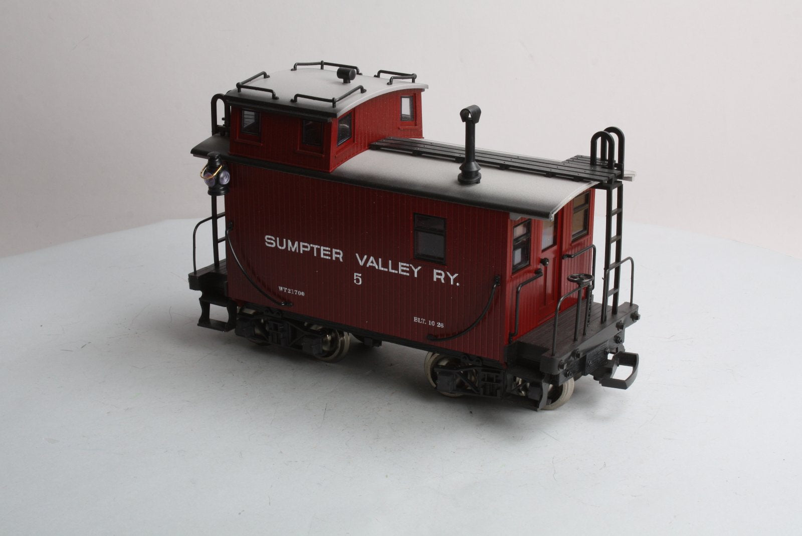 LGB 46659 G Scale Sumpter Valley Railway Caboose #5 (Metal Wheels) LN/Box