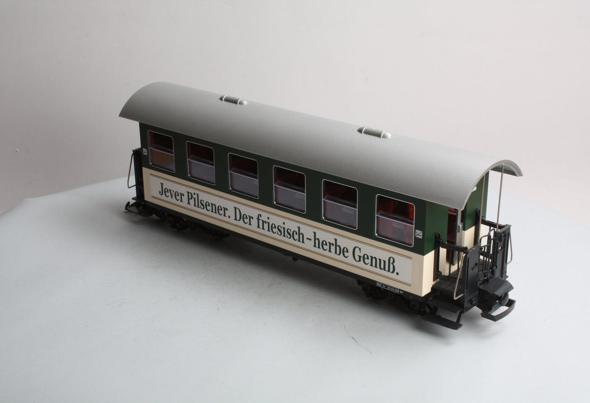 LGB 33700 G Scale Jever Pilsener Passenger Car LN/Box