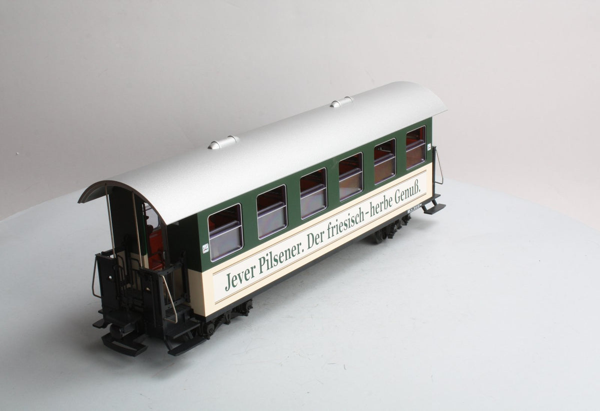 LGB 33700 G Scale Jever Pilsener Passenger Car LN/Box