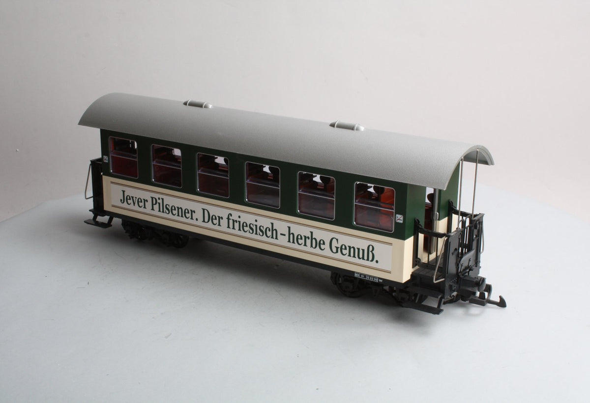 LGB 33700 G Scale Jever Pilsener Passenger Car LN/Box
