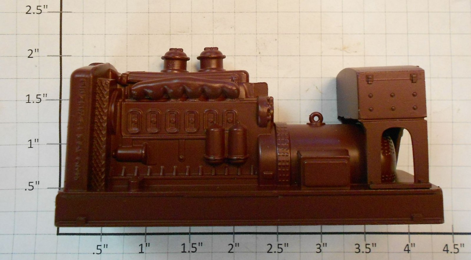 Lionel 6520-17 Maroon Diesel Motor & Generator Housing
