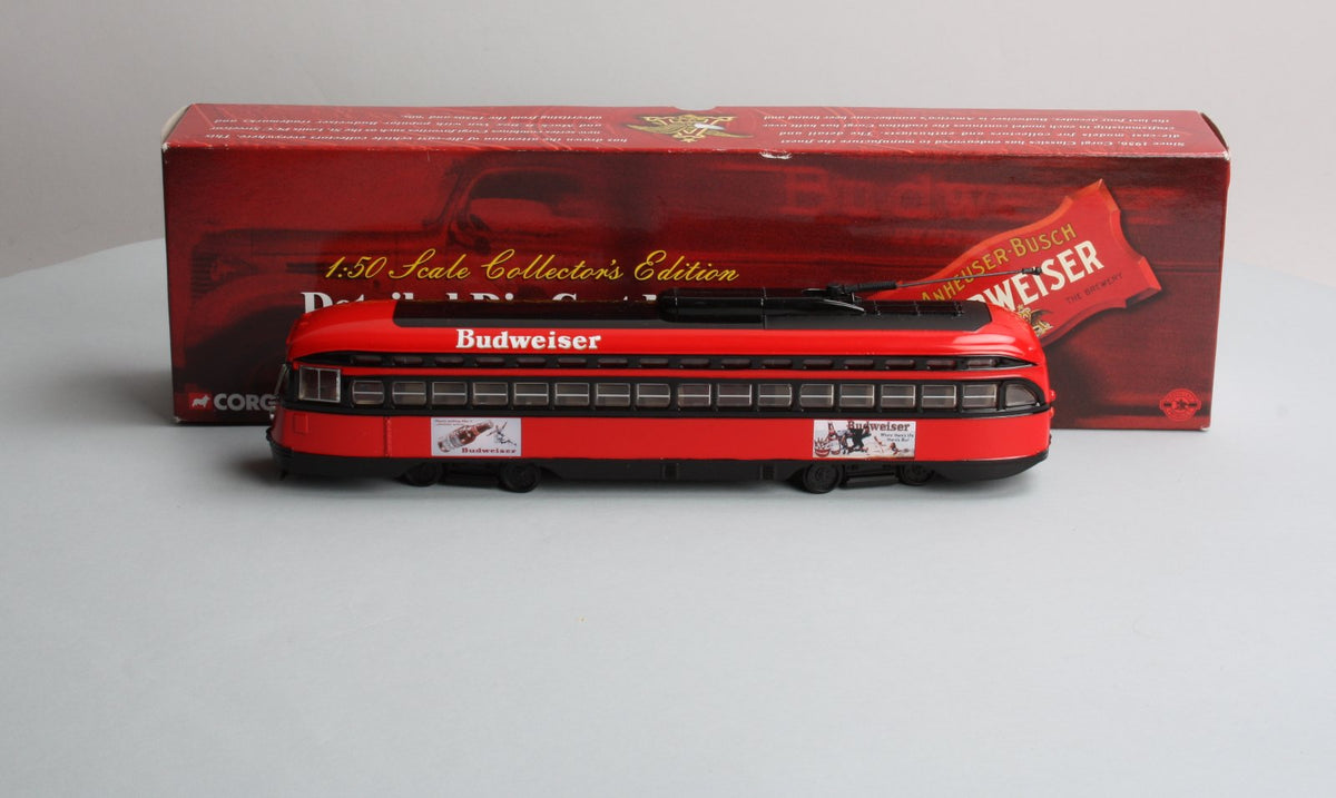 Corgi US55022 1:50 Budweiser Ballpark Destination PCC Streetcar LN/Box
