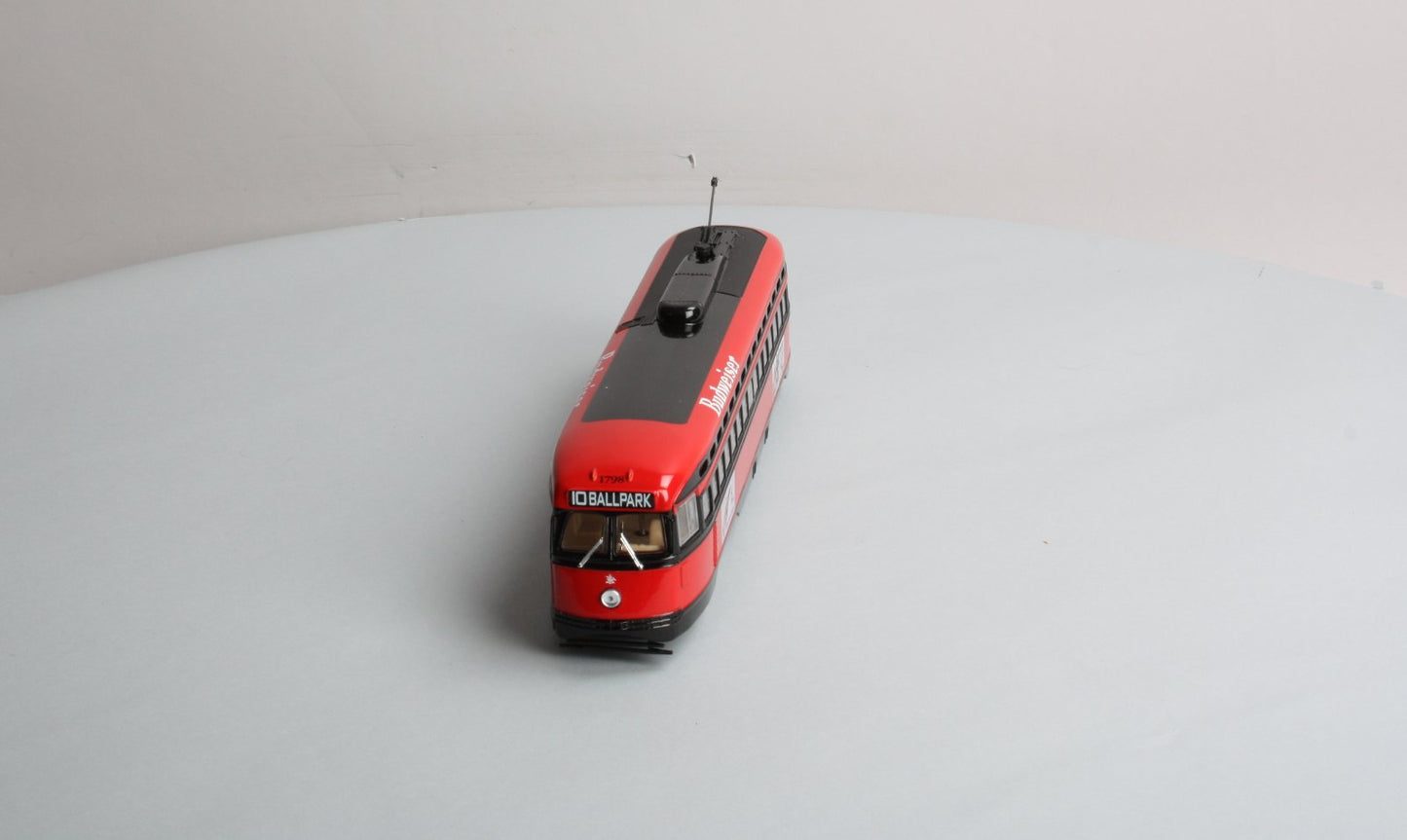 Corgi US55022 1:50 Budweiser Ballpark Destination PCC Streetcar